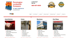 Desktop Screenshot of penningtonlock.com